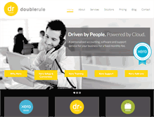 Tablet Screenshot of doublerule.com